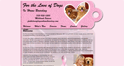 Desktop Screenshot of fortheloveofdogsinhomeboarding.com